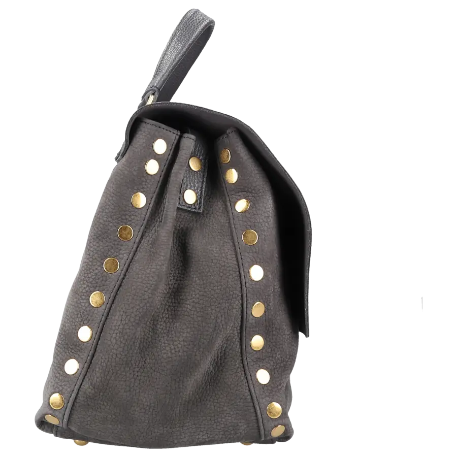 Zanellato - Handtasche POSTINA JONES M Kalbsleder - grau