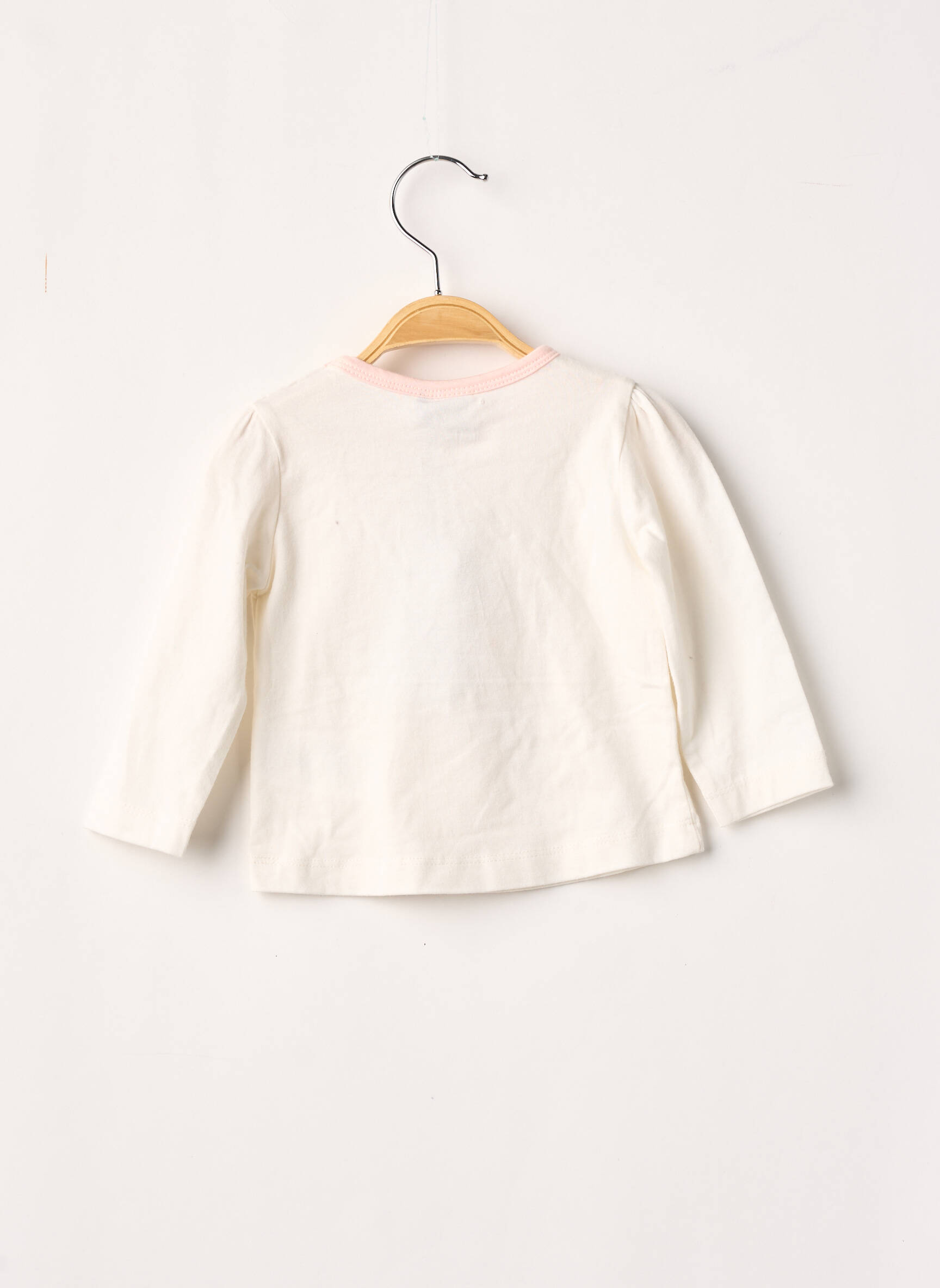 3 Pommes Tshirts Fille couleur beige