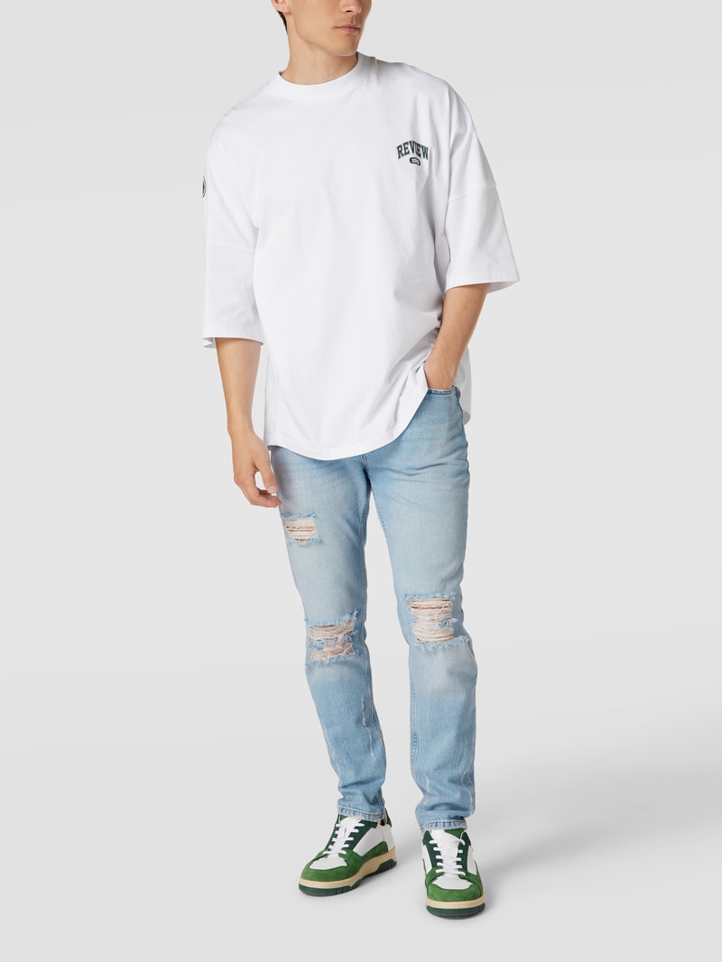 Skinny Fit Jeans mit Stretch-Anteil in hellblau