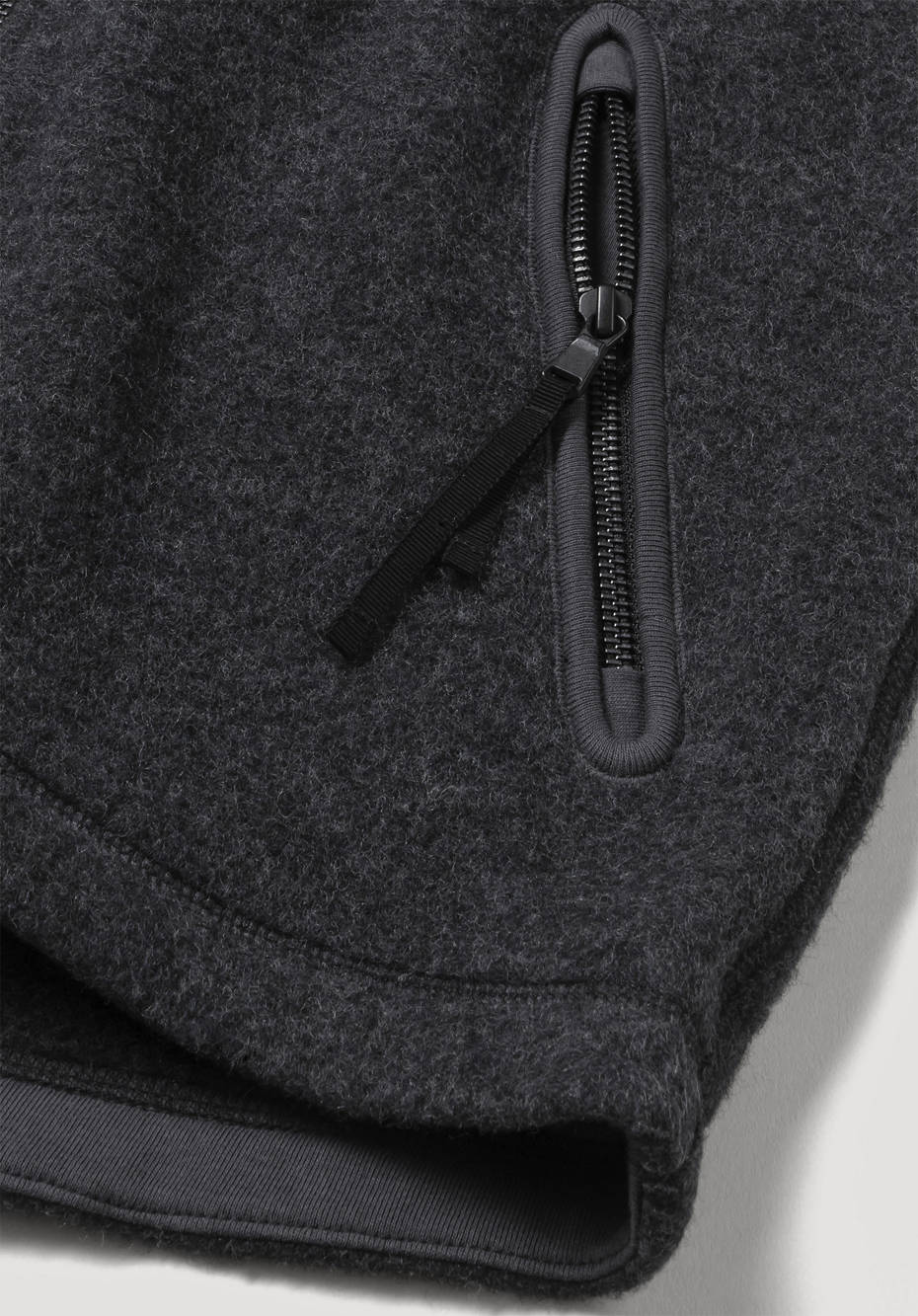 Wollfleece-Jacke aus reiner Bio-Merinowolle