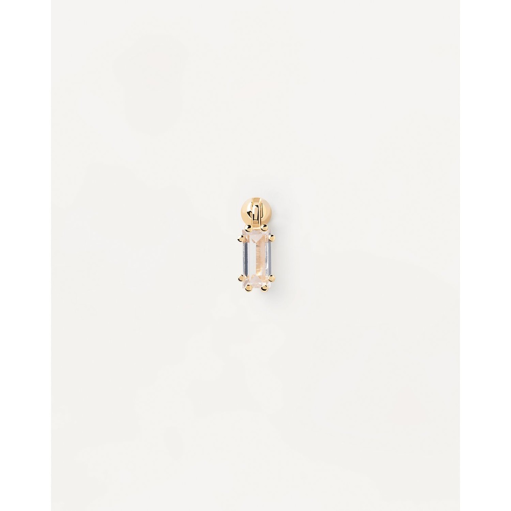 P D Paola Boucle d'oreille unique 925 Argent Boucles d'oreilles