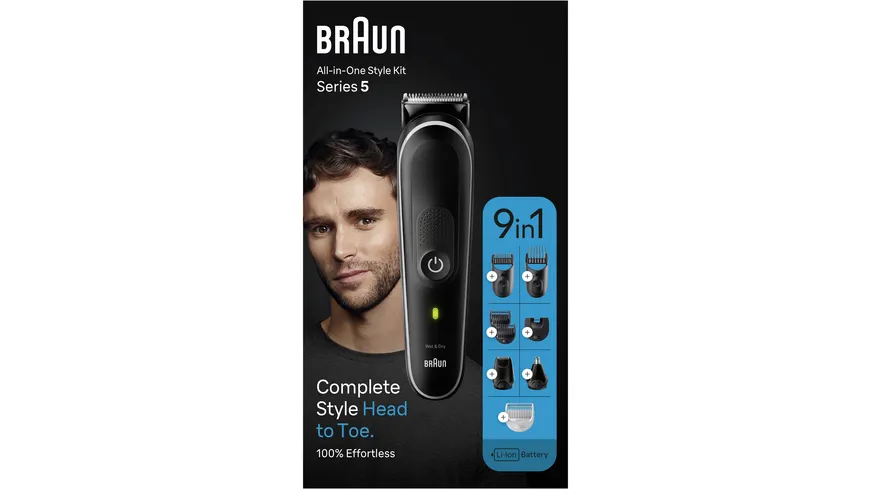 BRAUN Multi-Grooming-Kit 9-in-1 Series 5 MGK5410