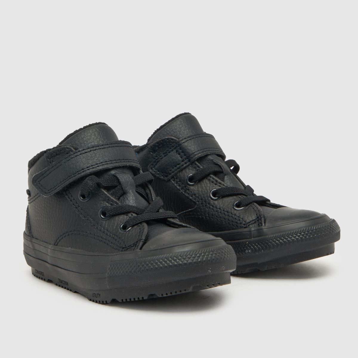 Converse svarta All Star Malden småbarnsskor