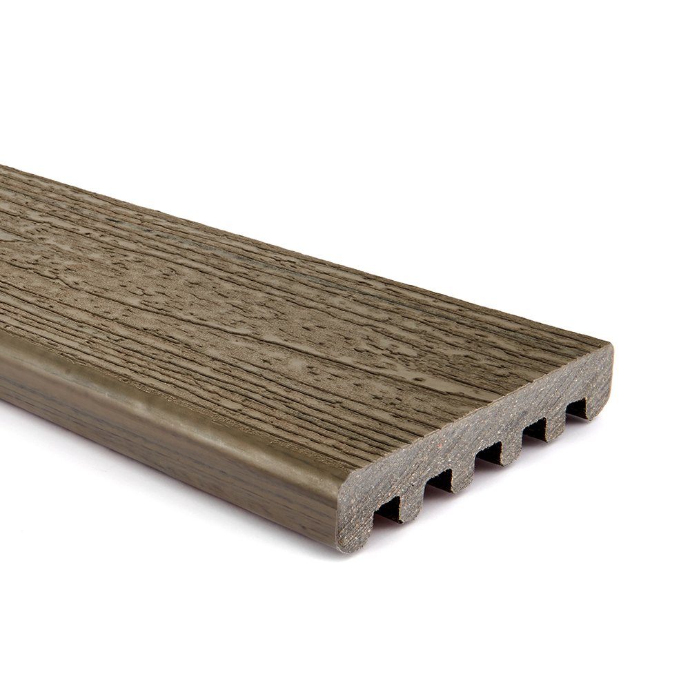 Trex Terrassendielen Enhance Naturals WPC Balkondiele Holzoptik ohne Nut, 0,70 m², BxL: je 14x488 cm, 25,40 mm Stärke, (1-St., Stück 4,88 Meter), Dielen frei von streichen oder ölen