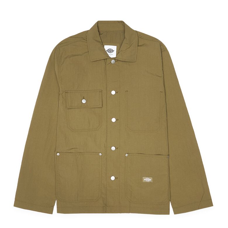 Dickies Texture Nylon Work Jacket military olive