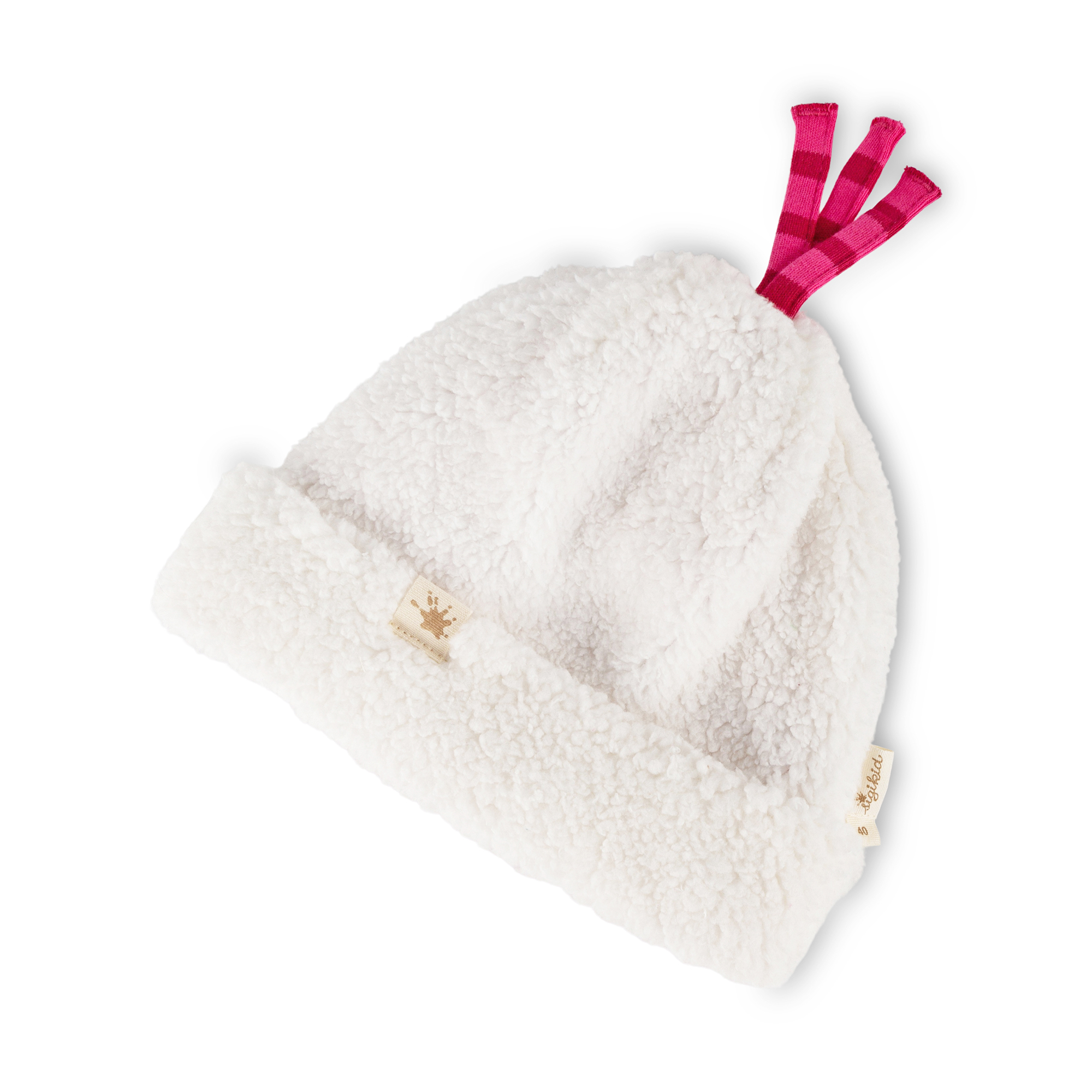 Baby Teddy-Mütze, weiß