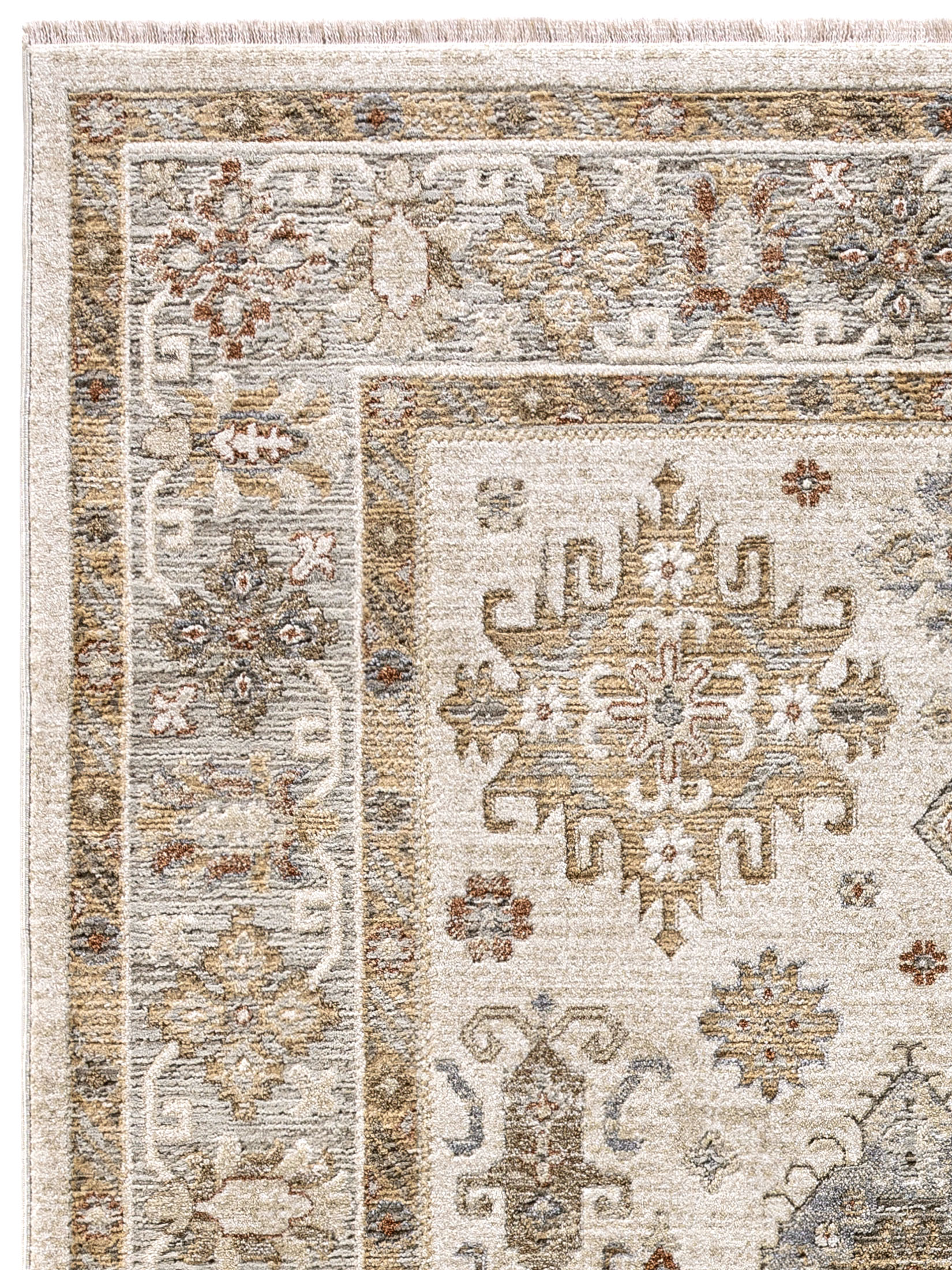 Amarat Vintage-Teppich, Creme