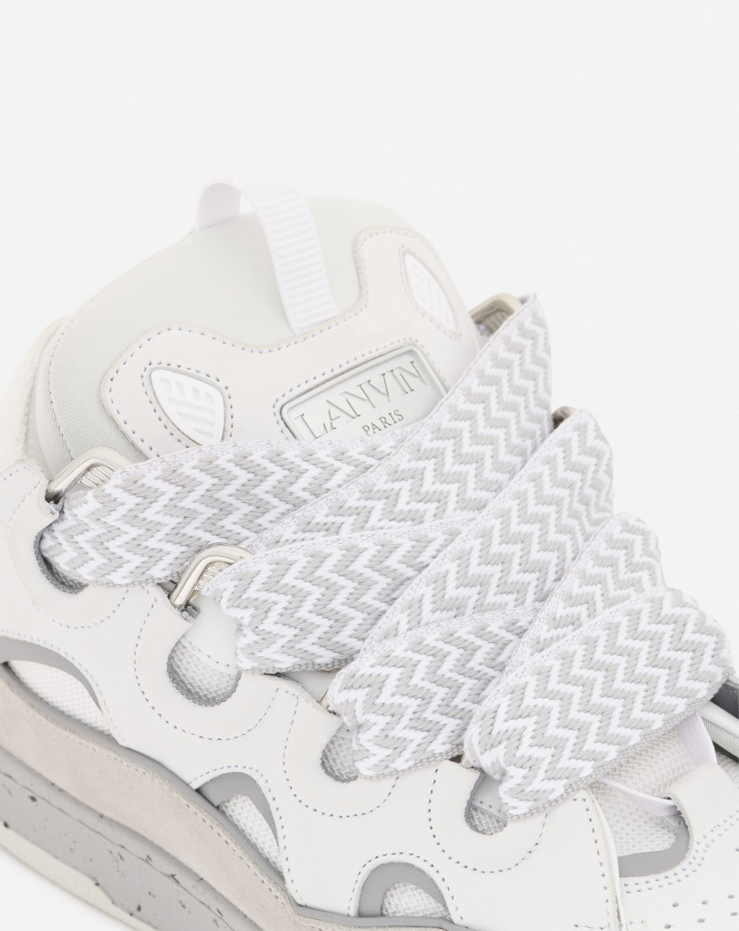 SNEAKERS CURB EN CUIR