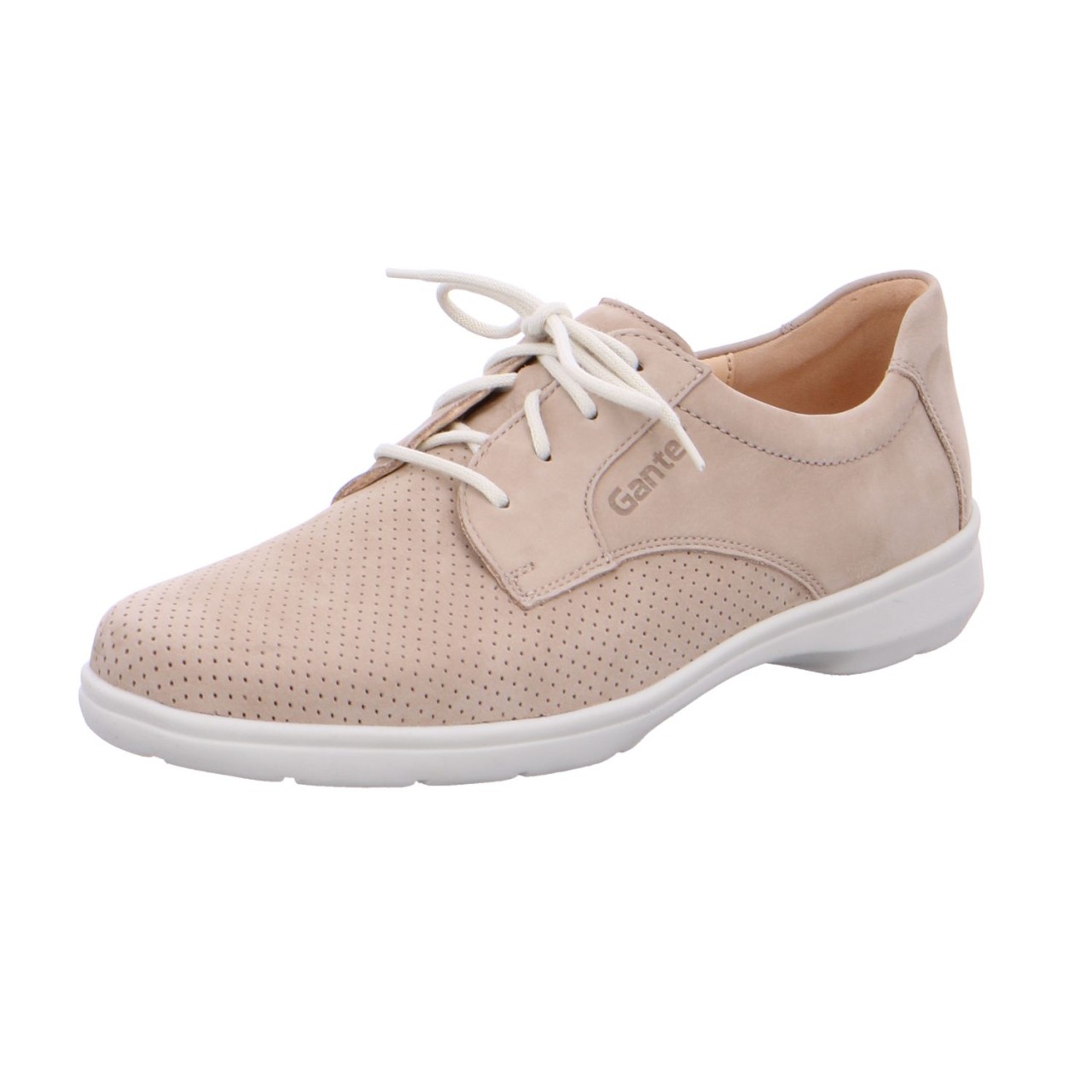 GANTER Komfort Schnürer beige