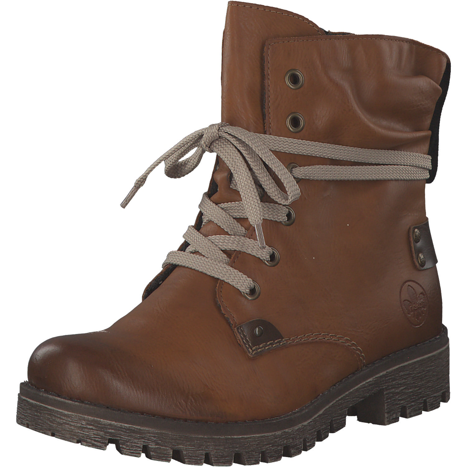Rieker 78530, Schnürstiefeletten, Damen, Braun