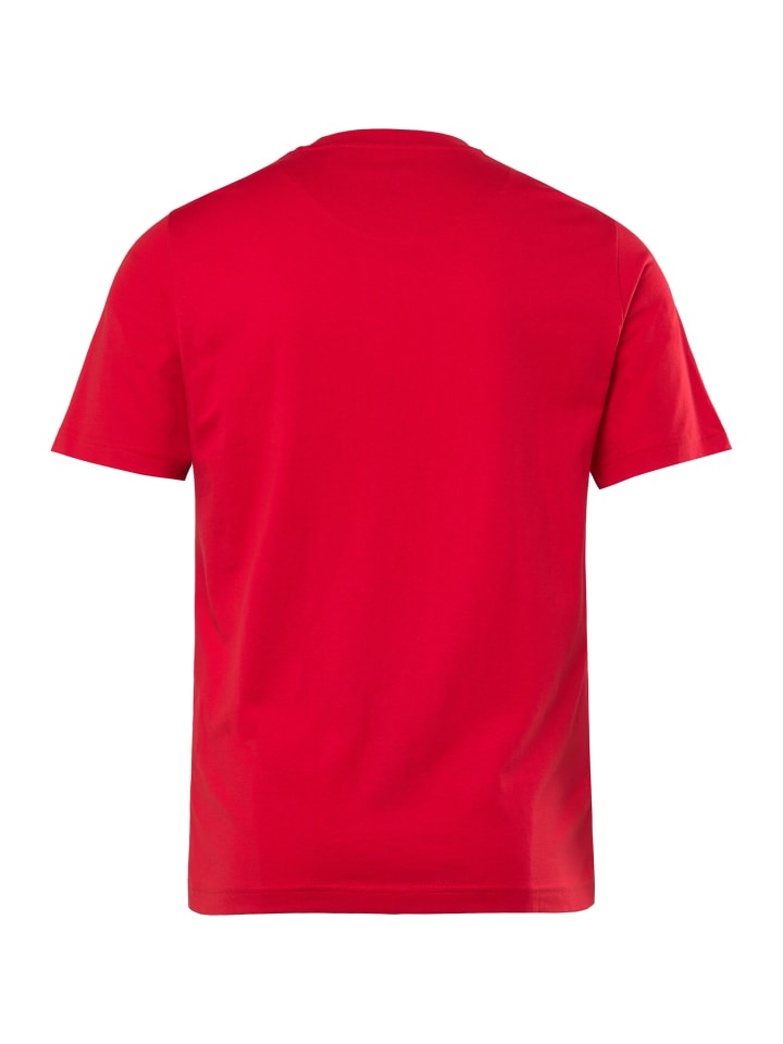 Men Plus Kurzarm T-Shirt in rot günstig kaufen