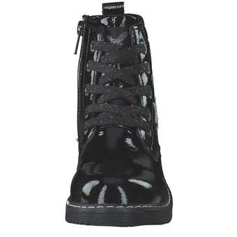 Dockers Schnür Boots in schwarz