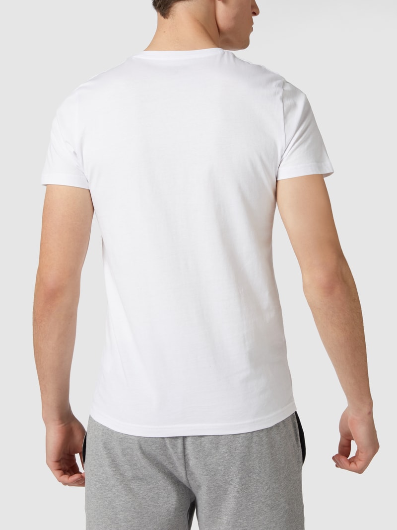 T-Shirt aus Baumwolle im 2er-Pack in weiß