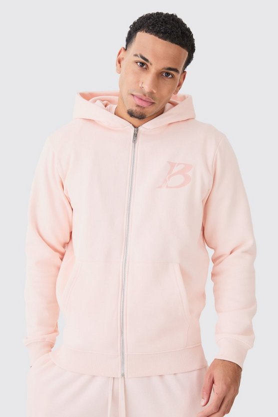 Basic Hoodie mit Reißverschluss