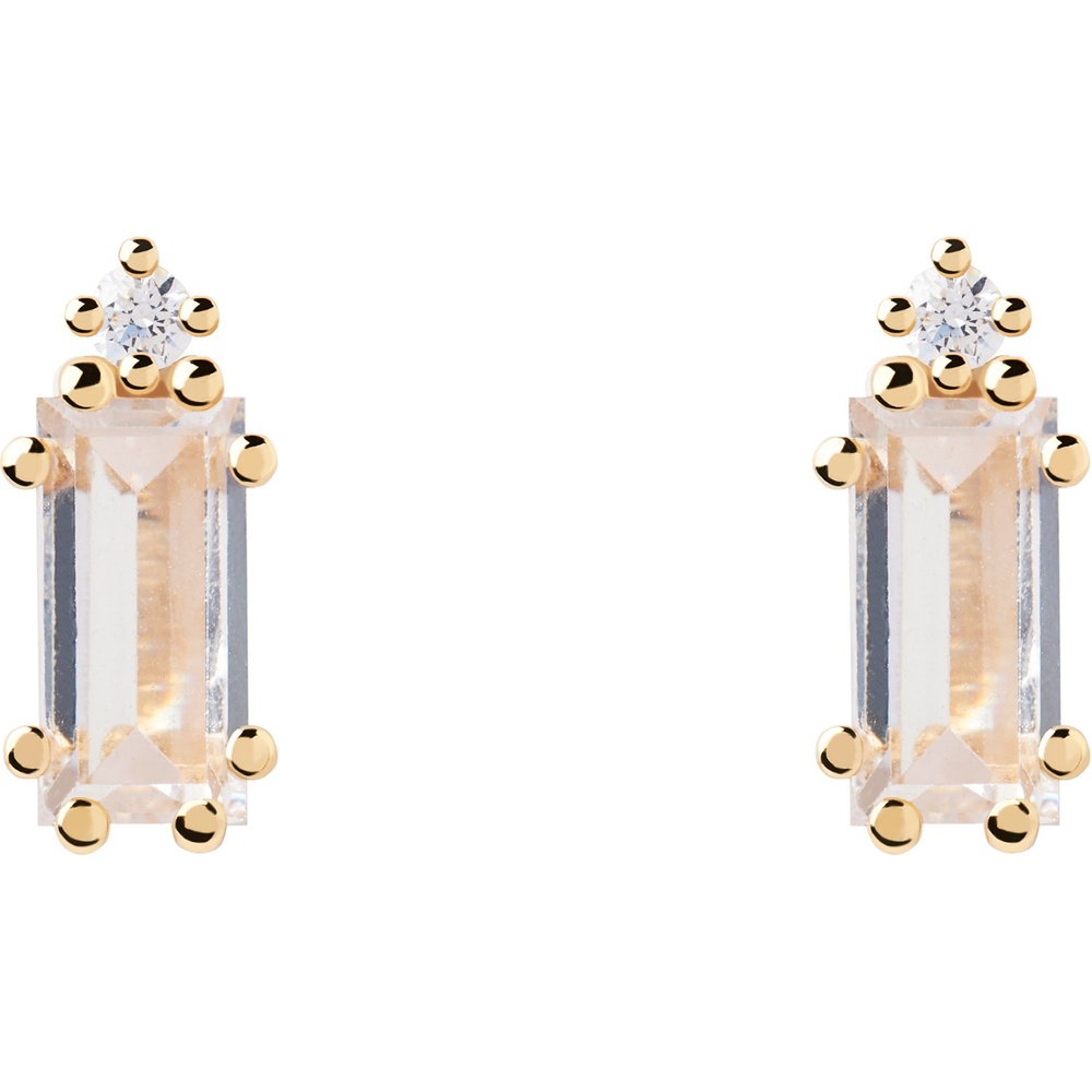 P D Paola Boucle d'oreille unique 925 Argent Boucles d'oreilles