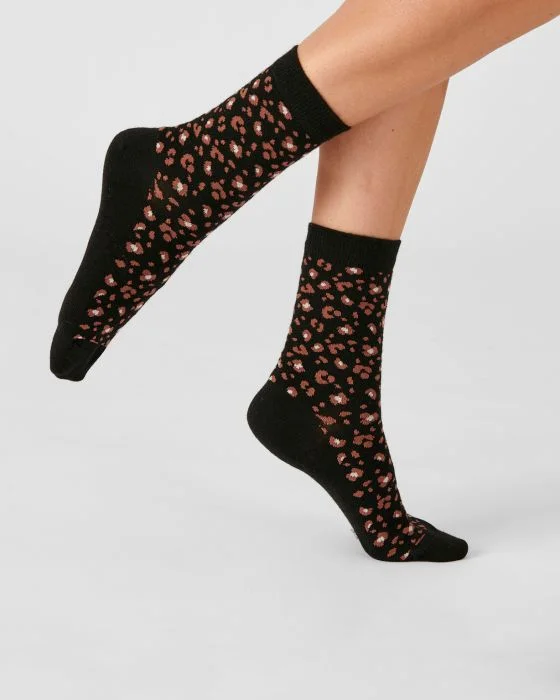 Lot de 3 paires de mi-chaussettes Thermolactyl et laine à motifs