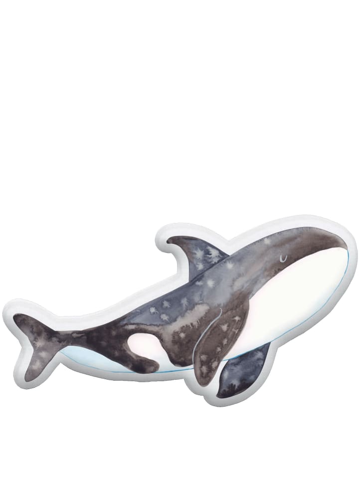 Mr. & Mrs. Panda Kissen Kuscheltier Orca ohne Spruch in Weiß günstig kaufen