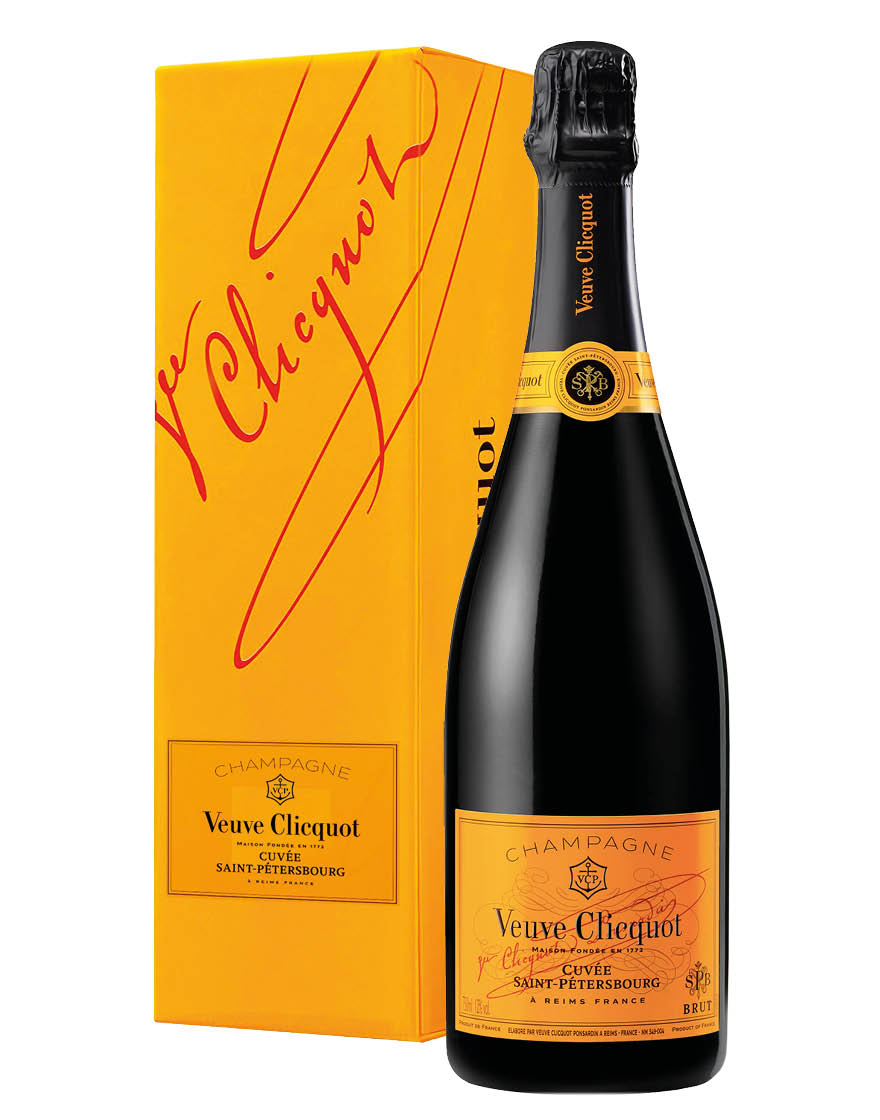 Champagne Brut AOC Cuvée Saint-Pétersbourg Veuve Clicquot 0,75 ℓ, En Étui