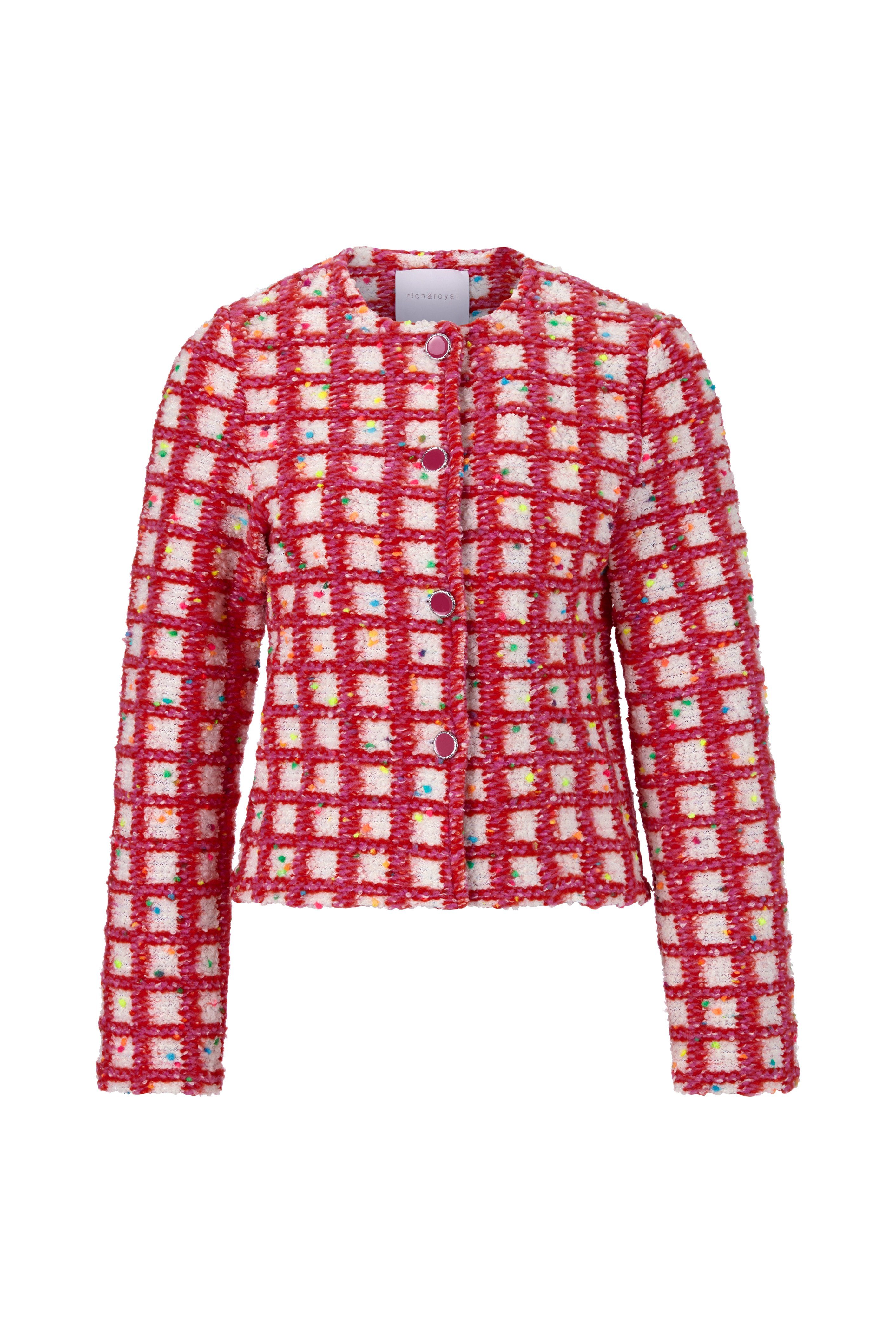 Rich & Royal Kurzblazer Boucle