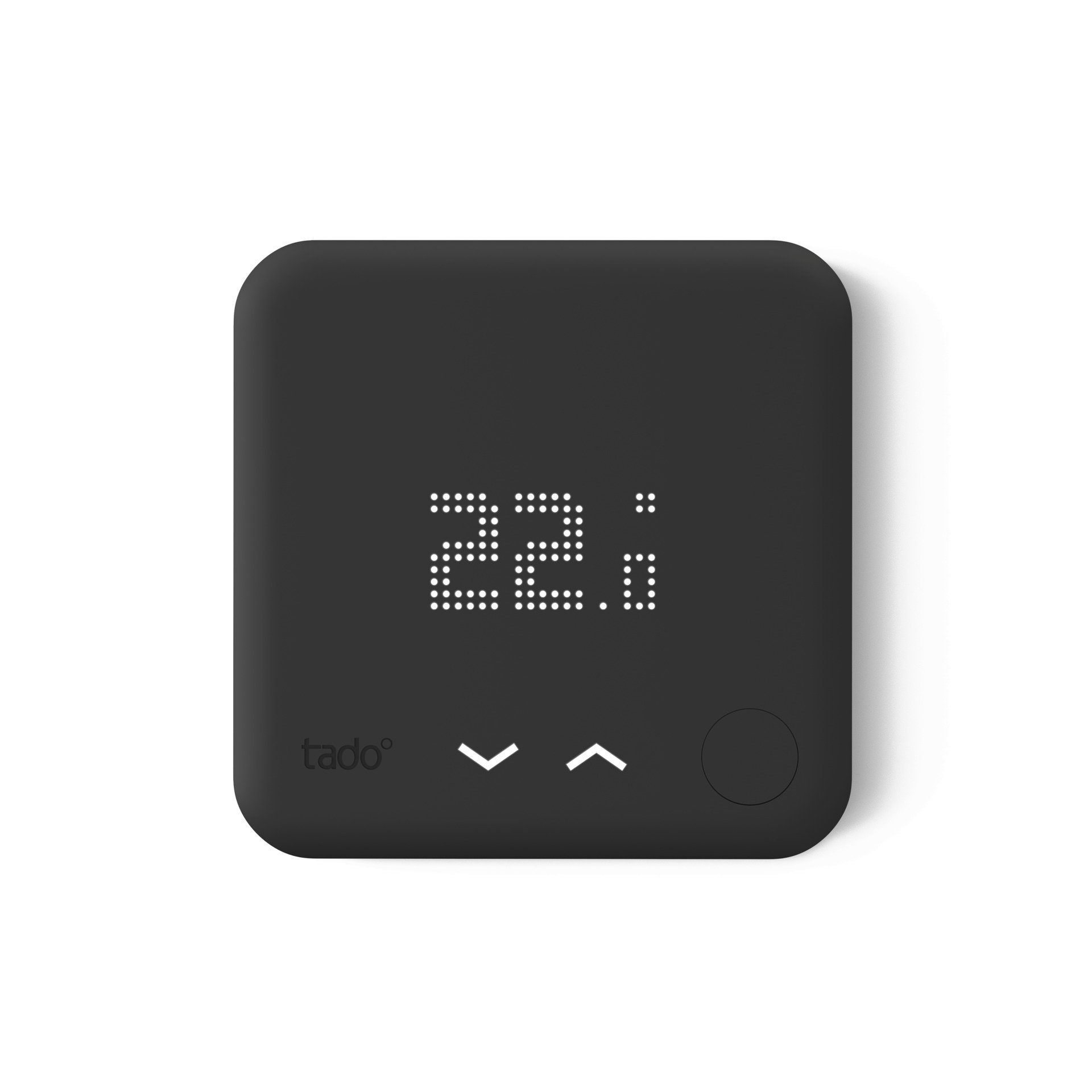 Tado Heizkörperthermostat Smartes Thermostat V3+ (Verkabelt) Black Edition