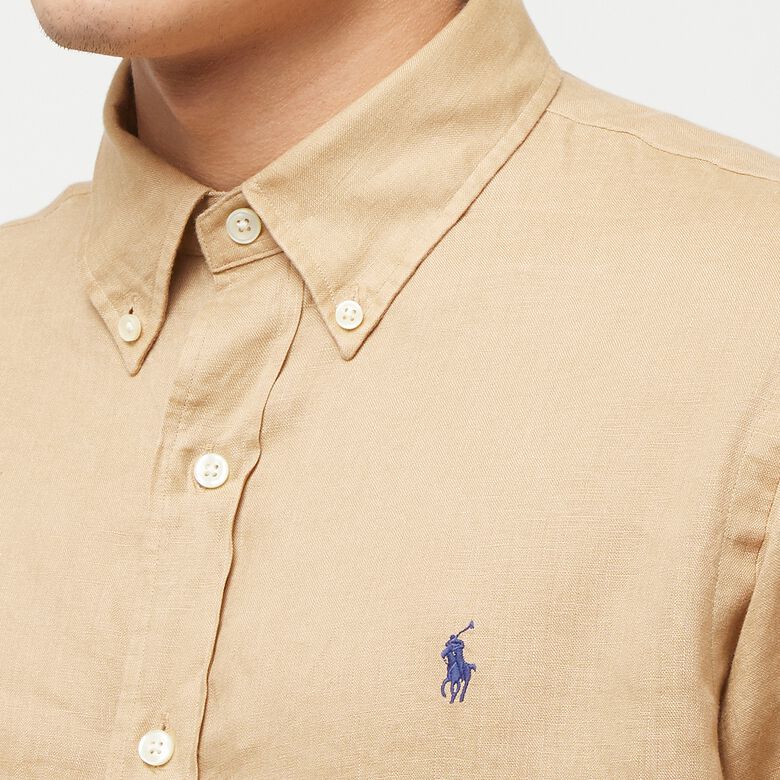 Polo Ralph Lauren Long Sleeve Sport Shirt vintage khaki