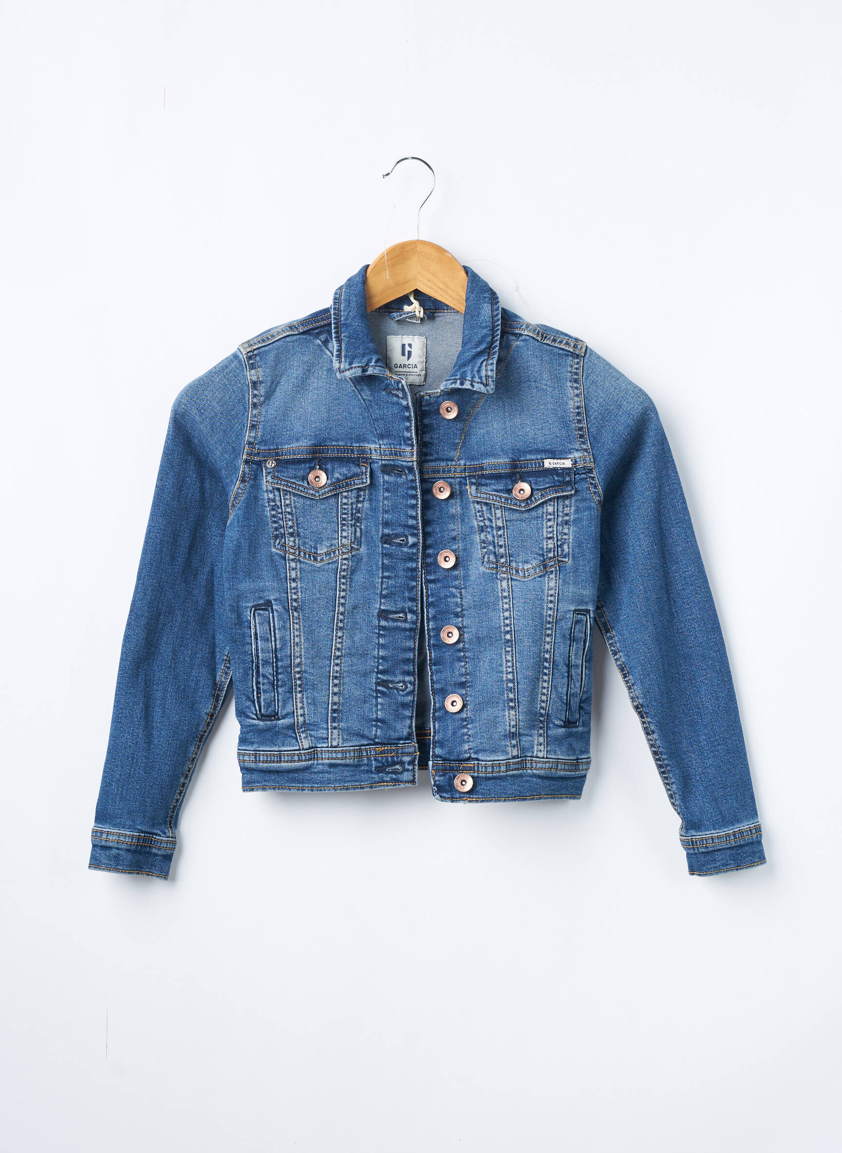 Garcia Vestecasual Fille couleur bleu