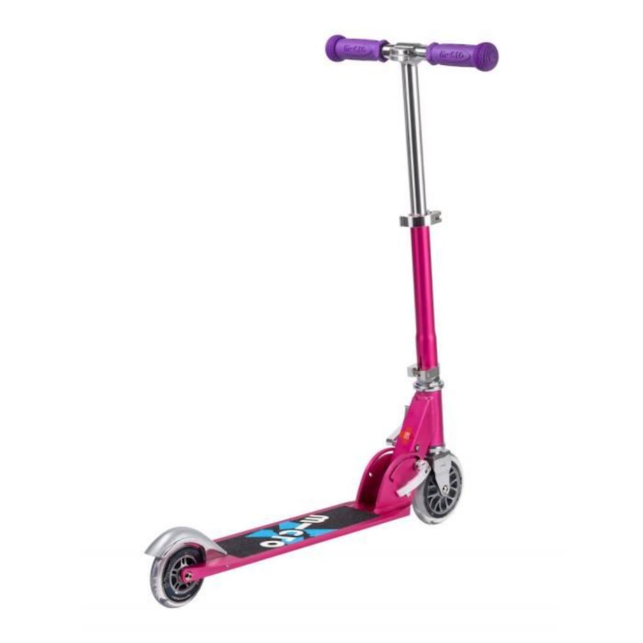 Trottinette pliable Enfant – Micro Light Rose rose