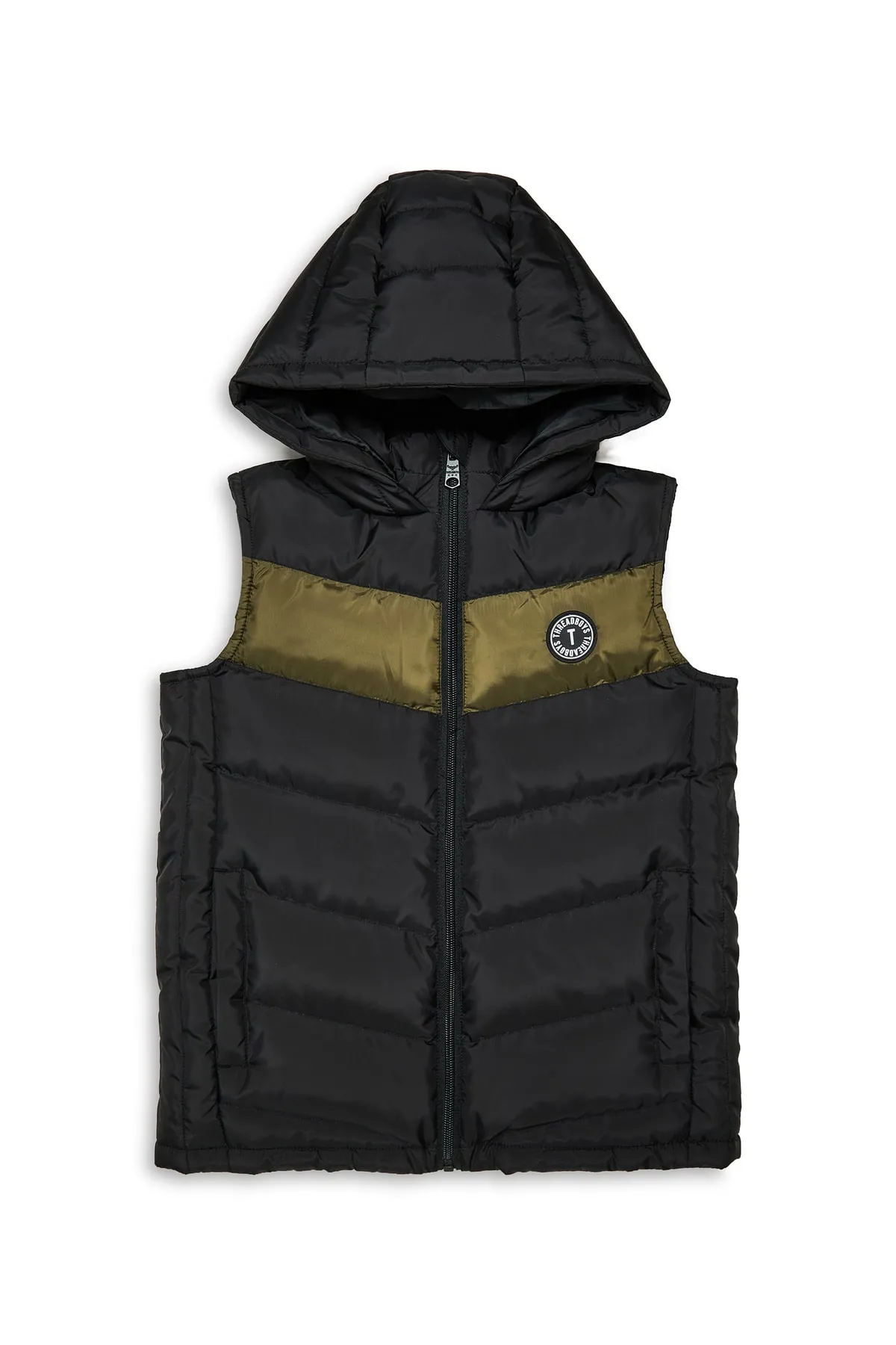 Threadboys  Weste - Schwarz - Basic
