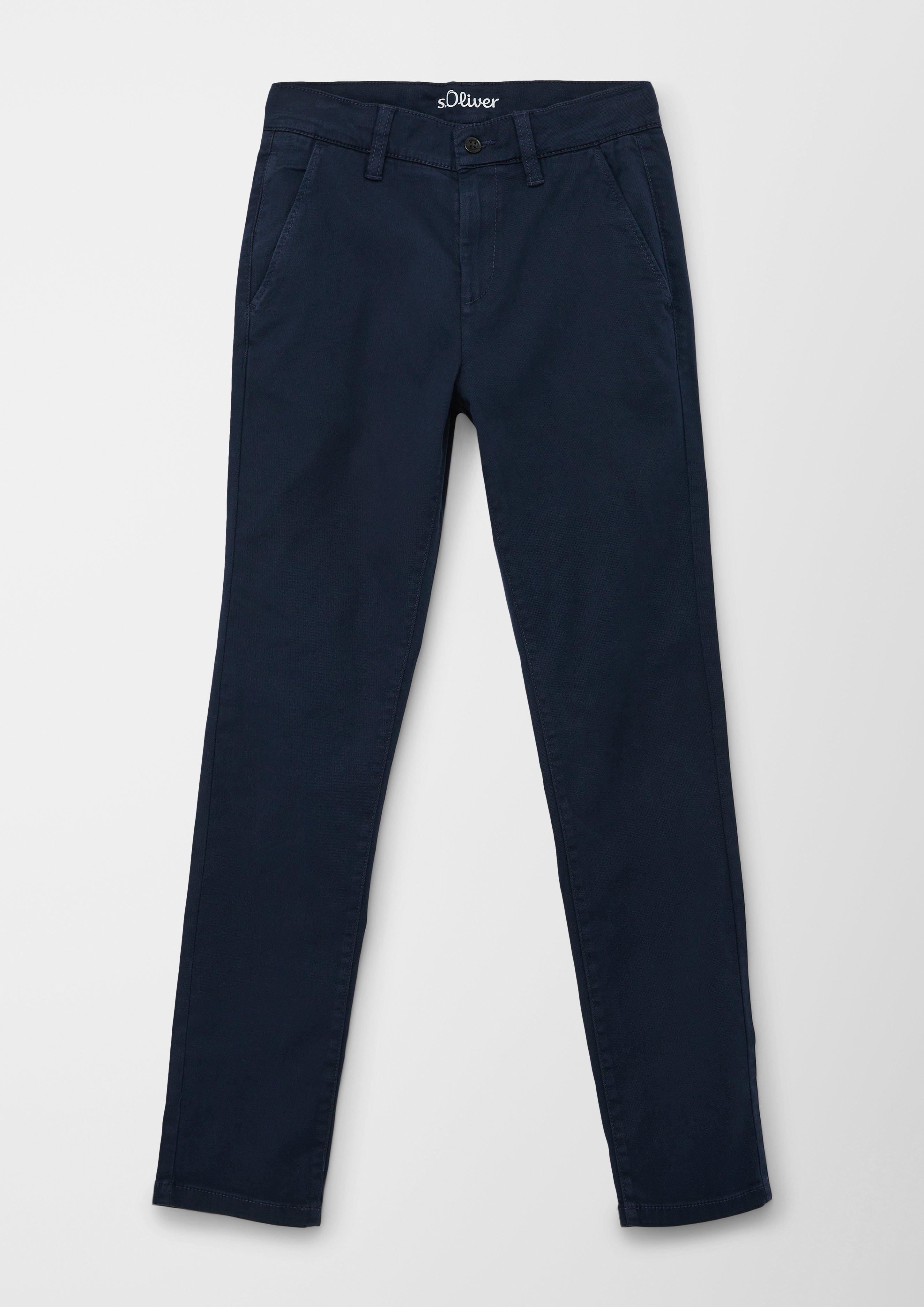 Slim: Hose mit Dobby-Struktur  2128573-5952