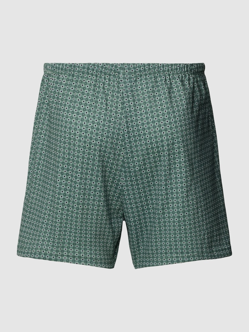 Boxershorts mit Allover-Muster in lindgrün