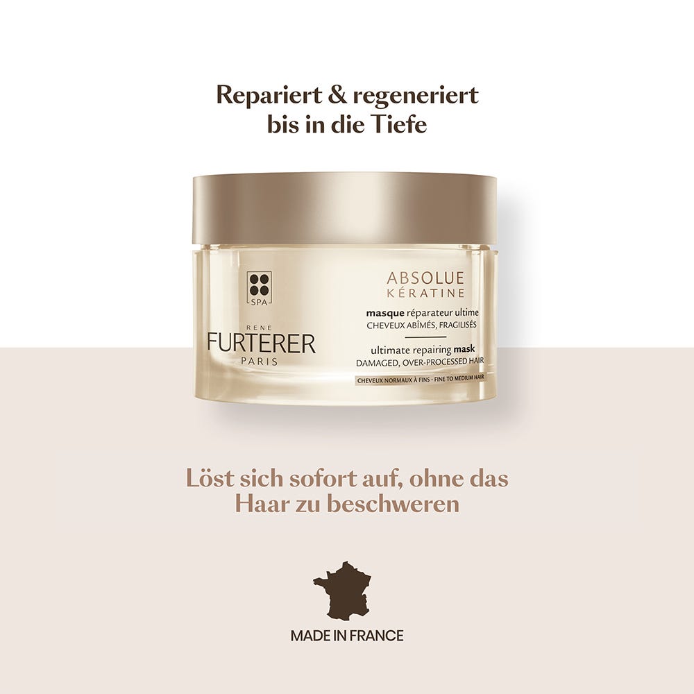 Rene Furterer Absolue Kératine Aufbauende Keratin-Maske fein-normal 200 ml