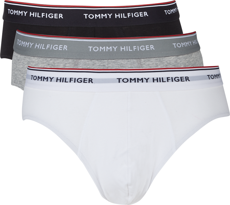 Slip im 3er-Pack in silber meliert