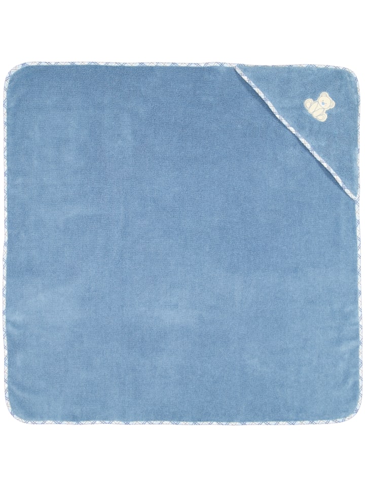 Vossen Vossen Kapuzentücher Teddy dusty blue - 4695 in dusty blue - 4695 günstig kaufen 100 x 100 cm