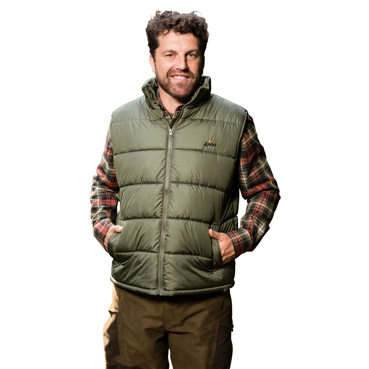 il Lago Basic Herren Thermo Steppweste Finley