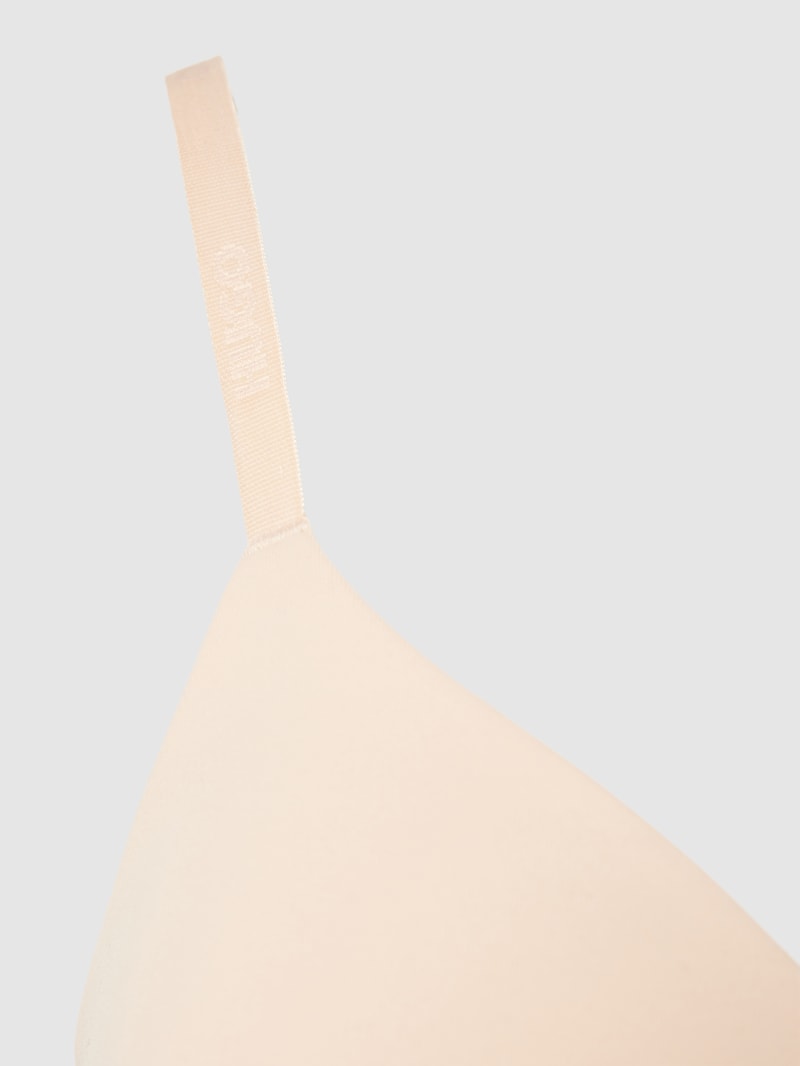 Bralette mit tiefem Rückenausschnitt Modell 'LASER' in beige