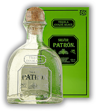 Patrón Silver Patrón Silver Patrón war der erste Premium Tequila der von der American Academy of Hospitality 5 Diamantsterne erhielt. 0,7	 Liter - Vol 40%