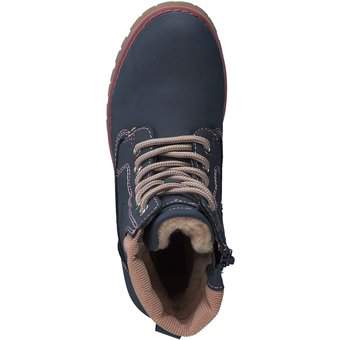 Puccetti Schnür Boots in blau