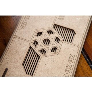Deck Holder - 250 carte - Crate + 3 dividers