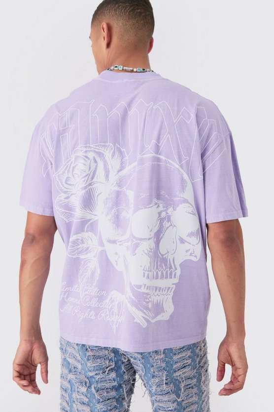 Oversize T-Shirt mit Print