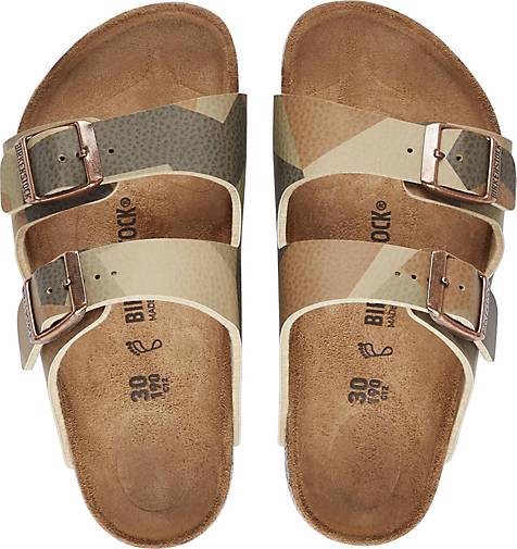 BIRKENSTOCK Kinder Pantolette ARIZONA GEOMETRICK CAMO