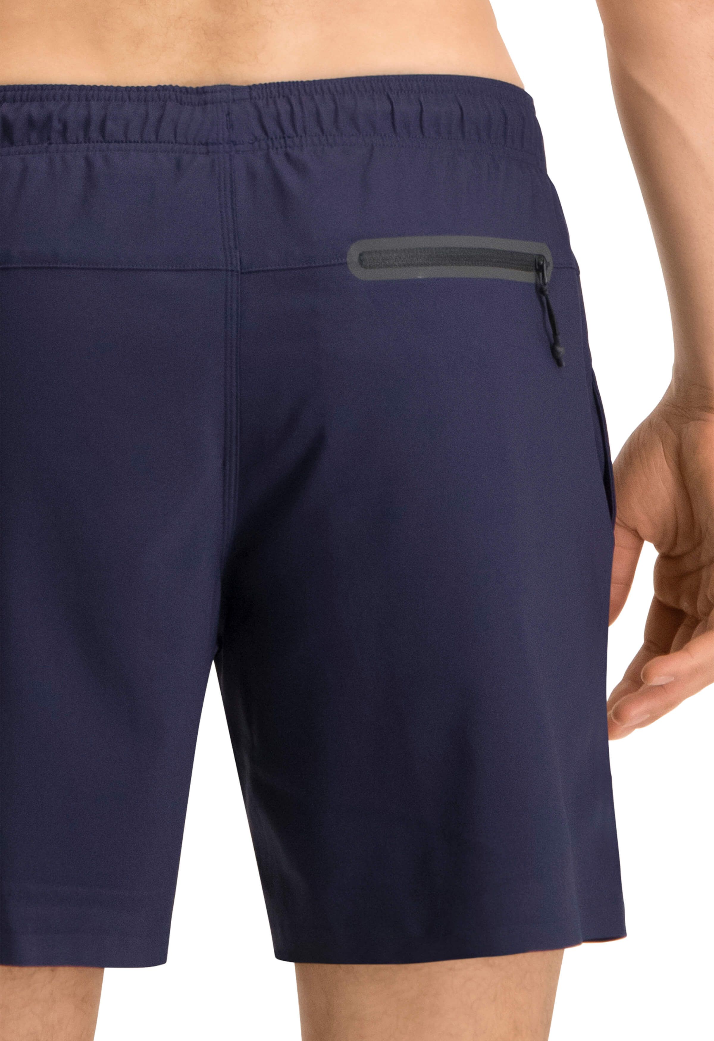 PUMA mittellange Navy Badehose