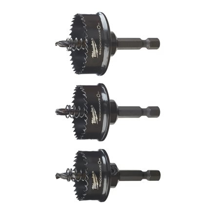 Milwaukee-tilbehør 49224800 SHOCKWAVE™ hullsagsett 22 / 29 / 35 mm
