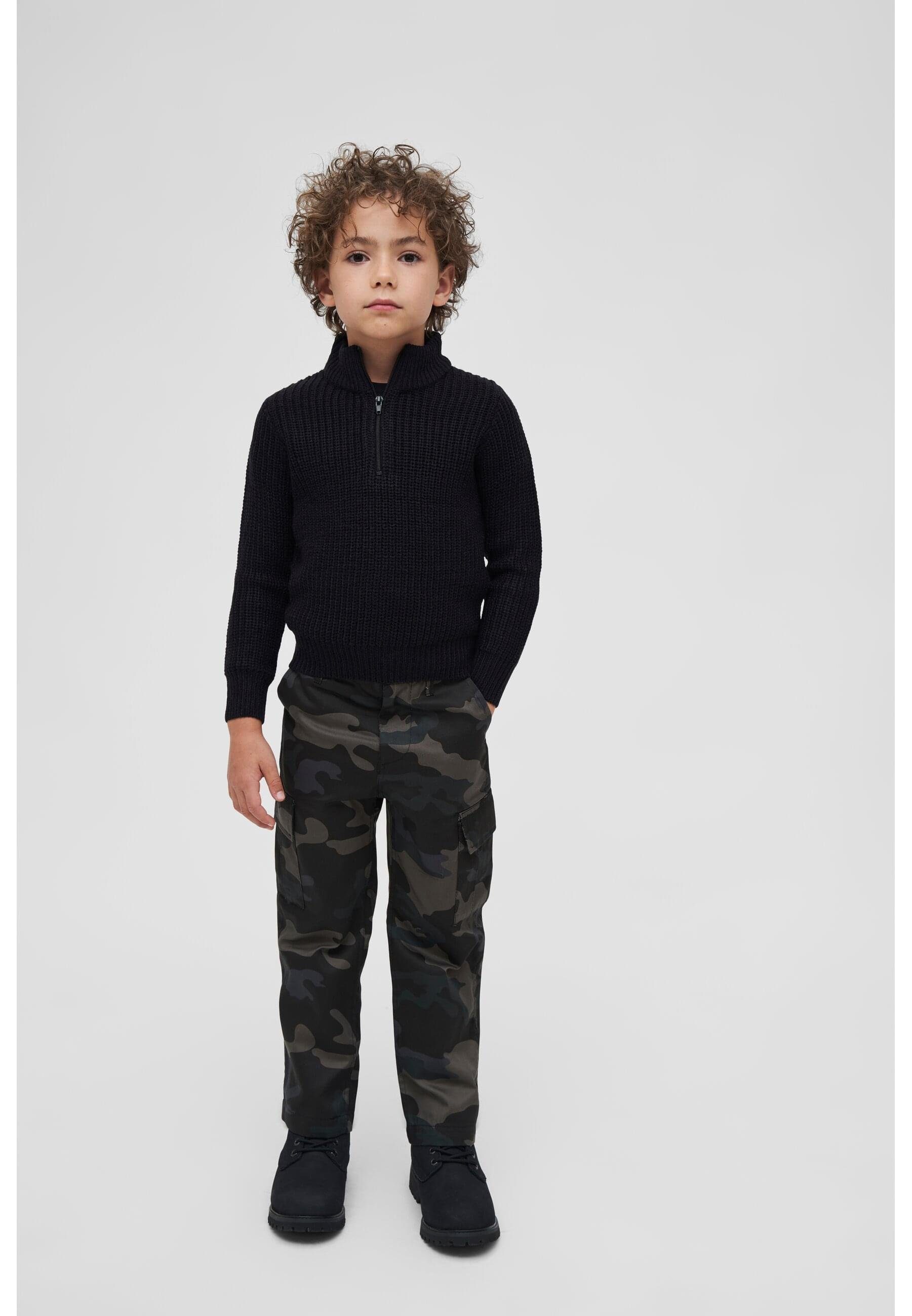 Brandit Kapuzenpullover Unisex Kids Marine Troyer Pullover (1-tlg)