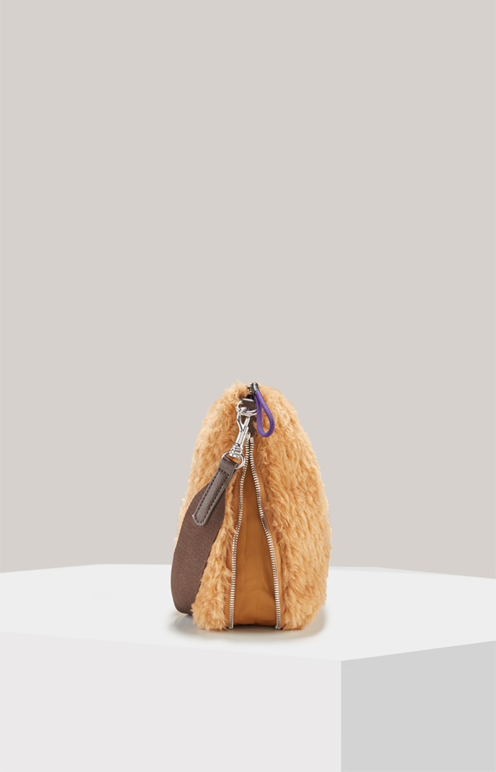 Schultertasche Soffice Letizia in Braun