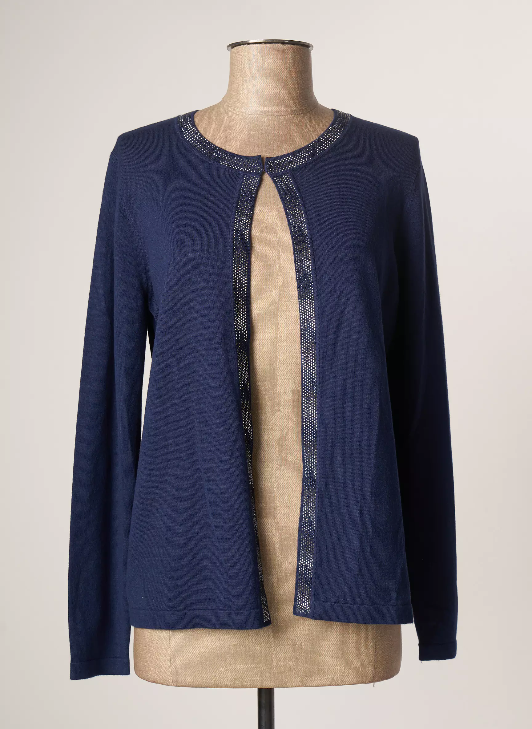 Tripode Cardigans Femme couleur bleu