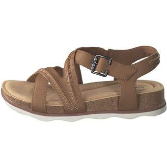 Clarks Brynn Ave Sandale in braun