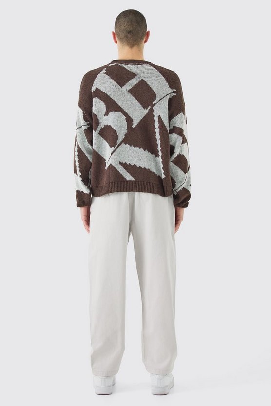 Kurze Chino-Hose mit Skate-Print