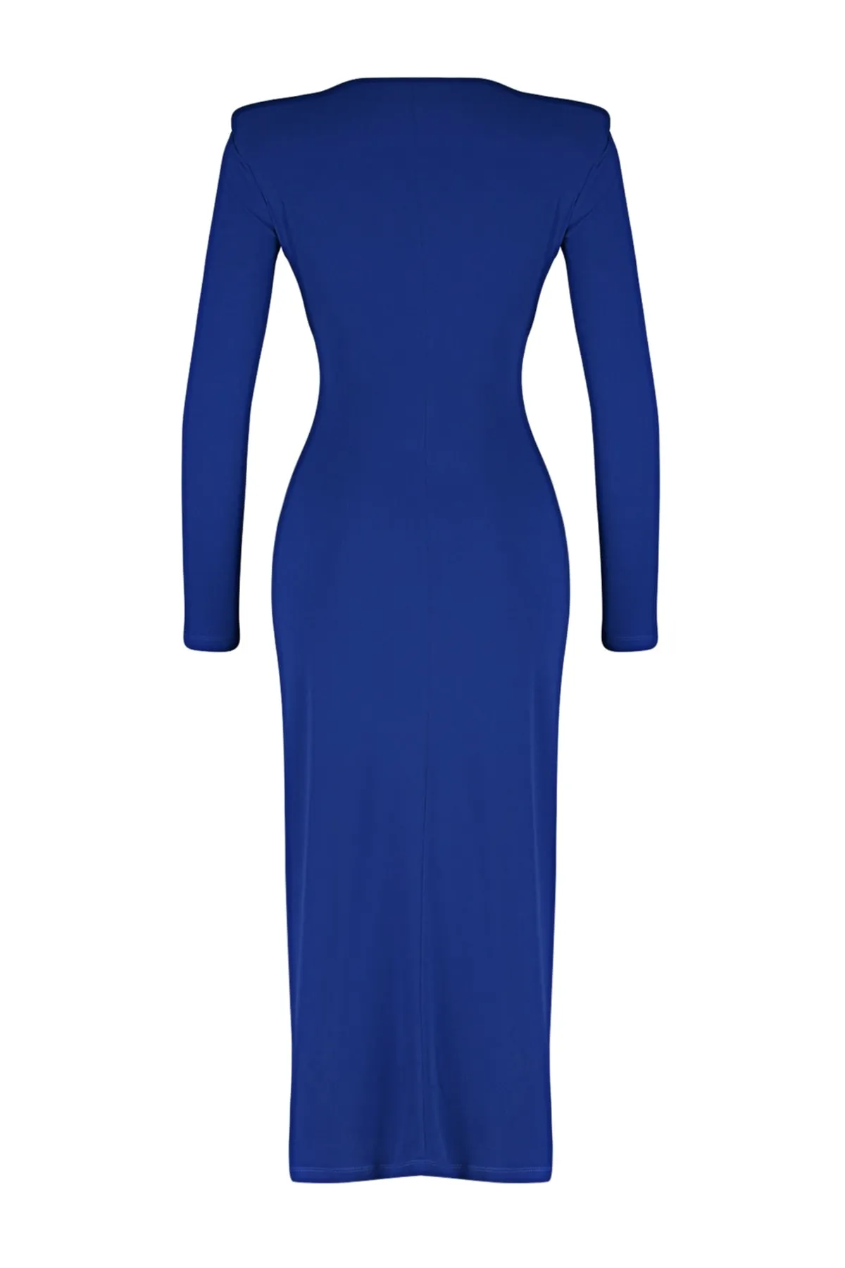 Trendyol Collection  Saks Cut-Out Detailliertes Gestricktes Abendkleid TPRAW23EL00272