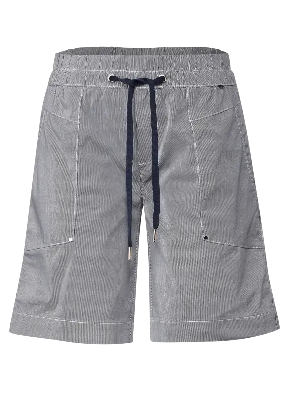 Street One Gestreifte Loose Fit Bermuda