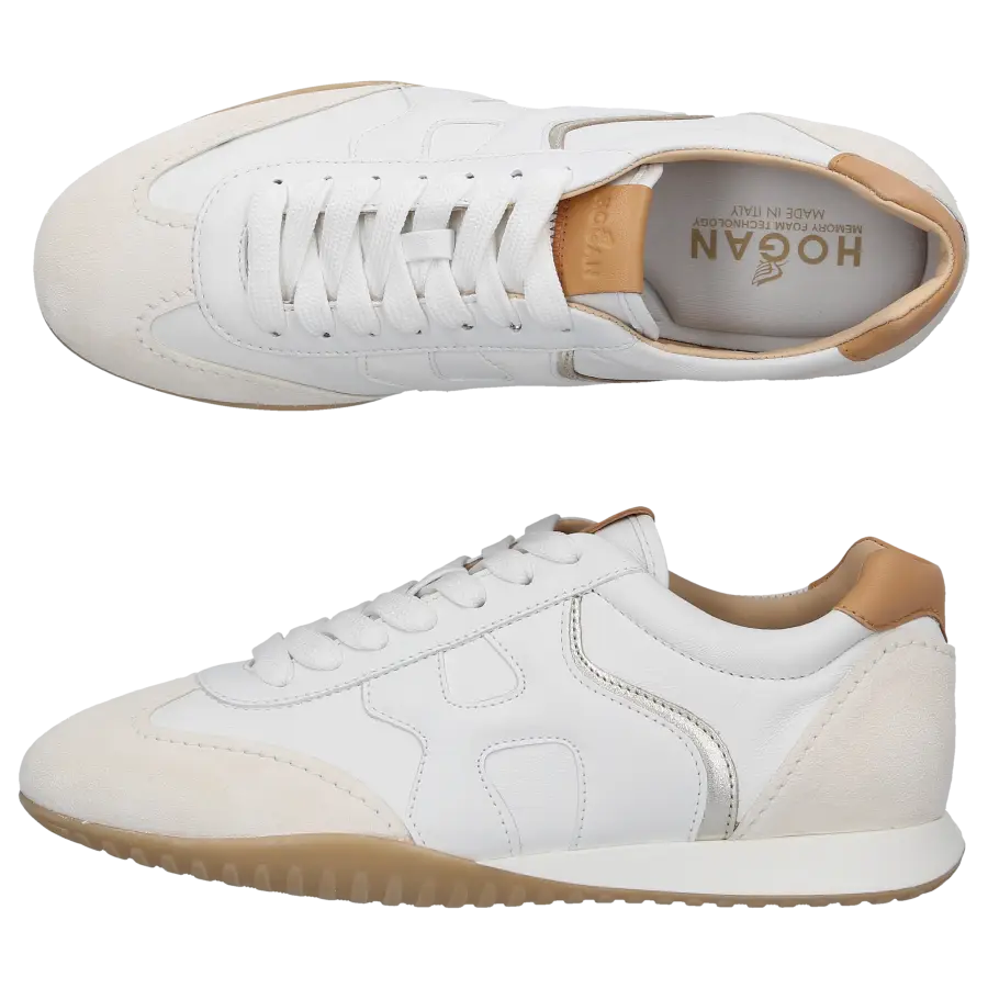 Hogan - Sneaker low H565 Kalbsleder - weiß